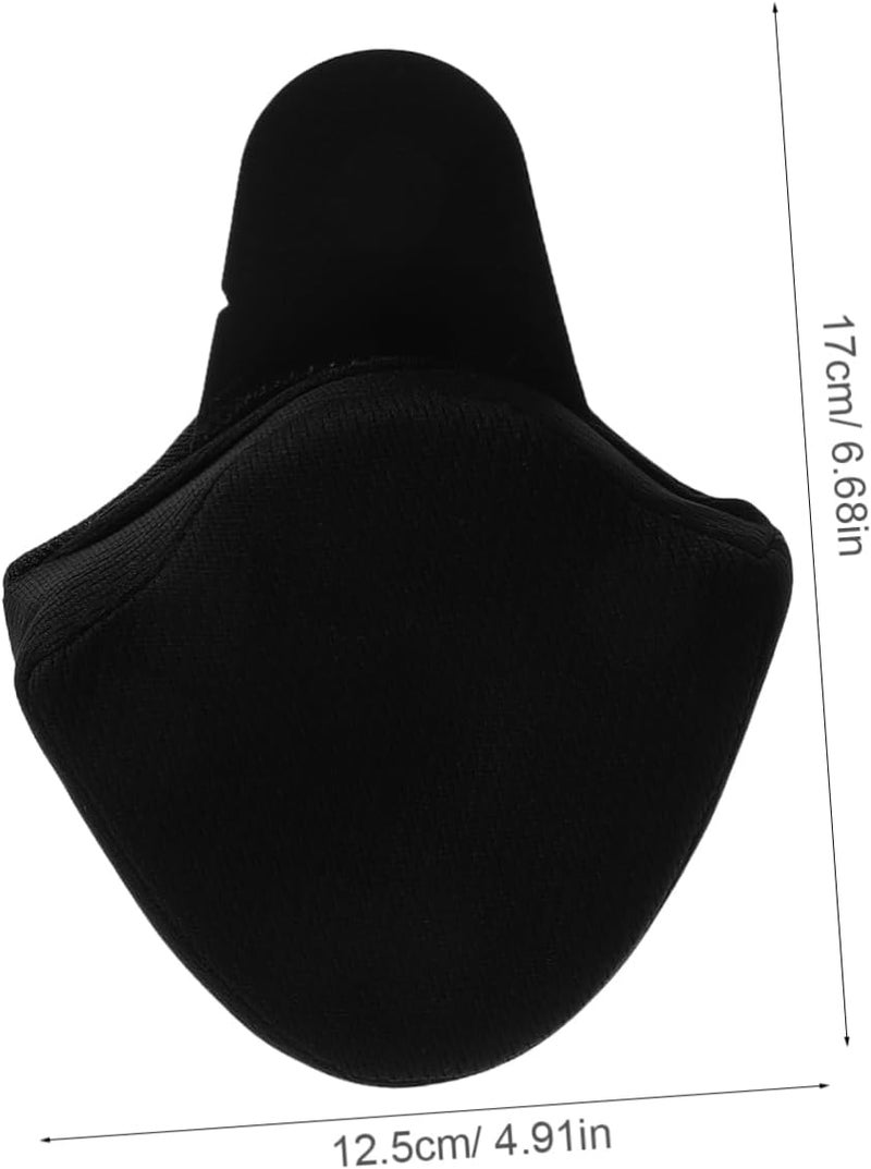FUNOMOCYA 1 Pair Windproof Motorcycle Ear Pads Warm for Cycling Protective Covers for Biking Audible Riding Ear Warmers Universal Fit for Half Helmets - Image 2